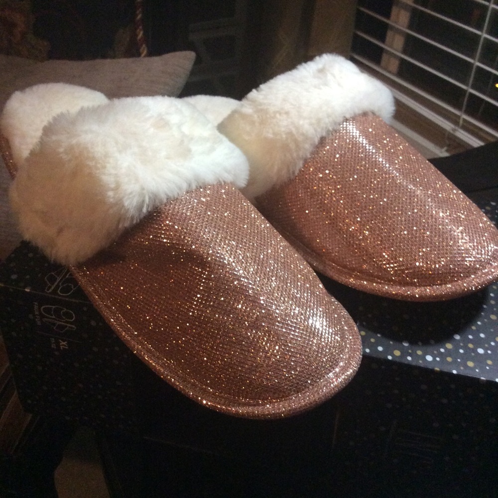 I*N*C  International Concept  Rose Gold Slippers